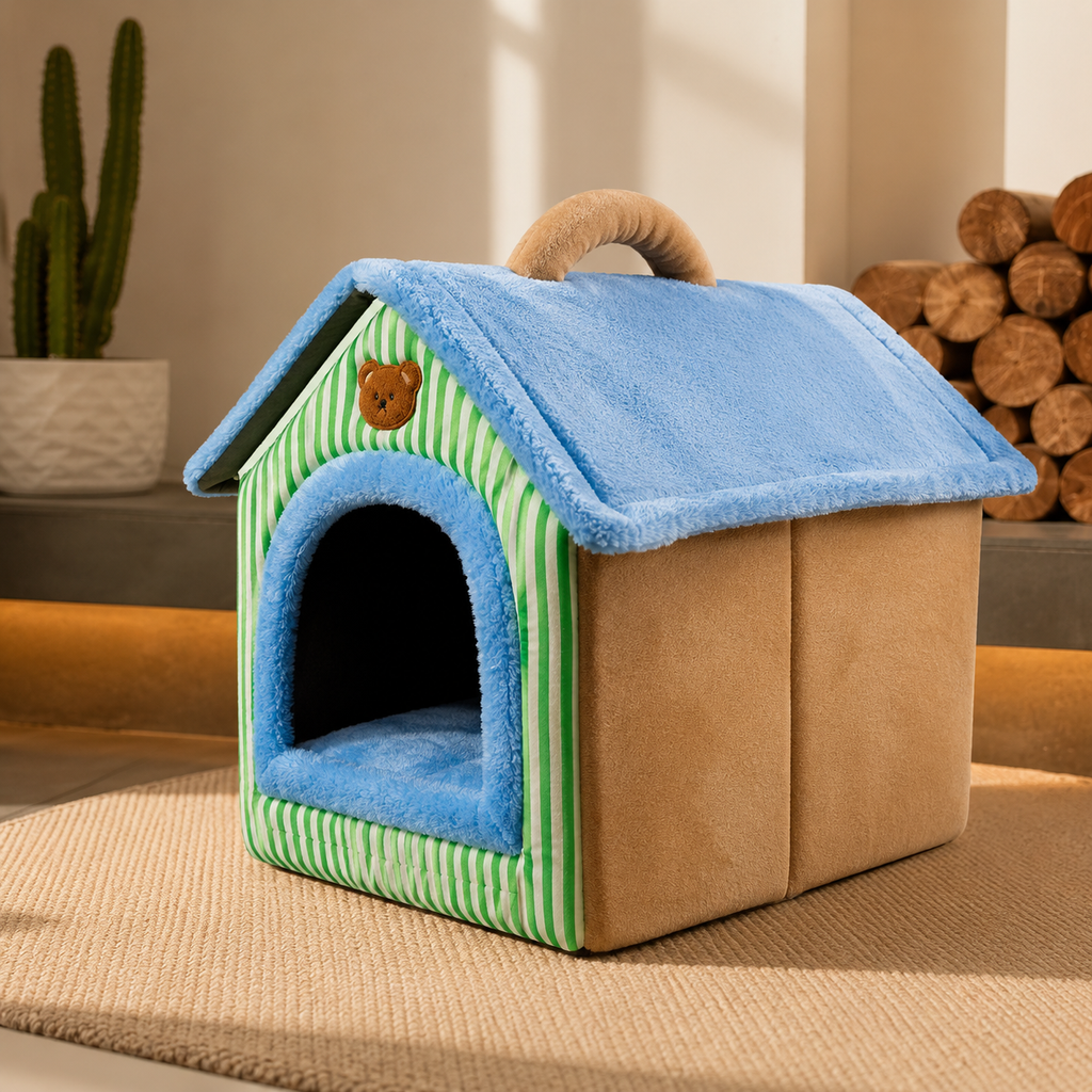 Casa Plegable para Mascotas