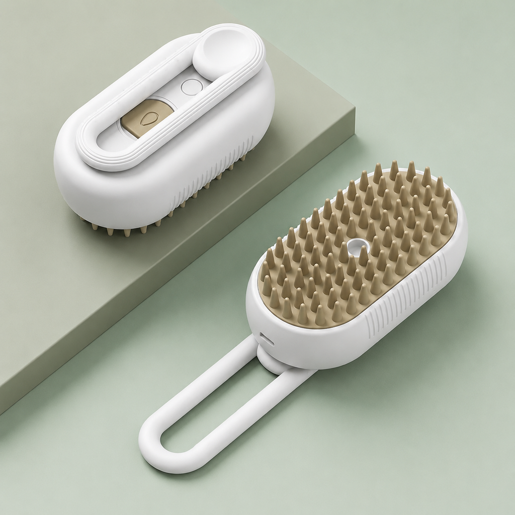 Cepillo Vapor 3 en 1 para Mascotas